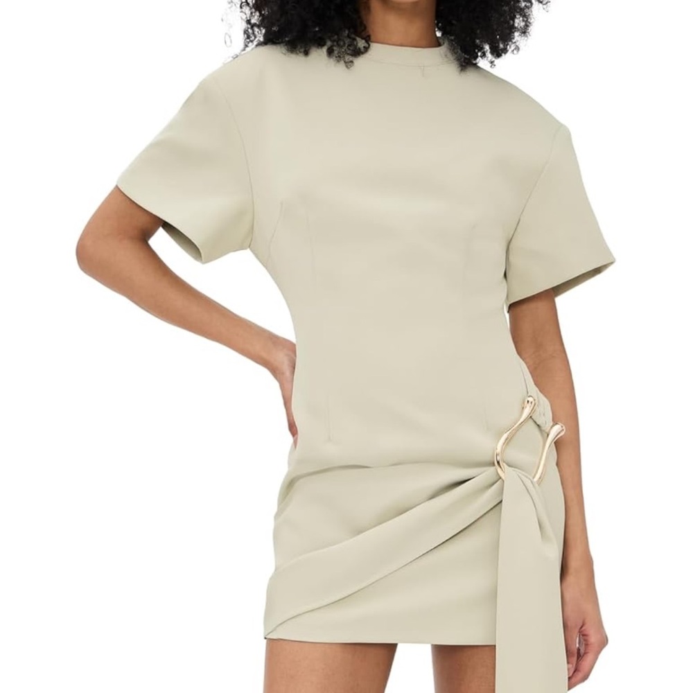 Lioness Martini Mini Dress in Matcha